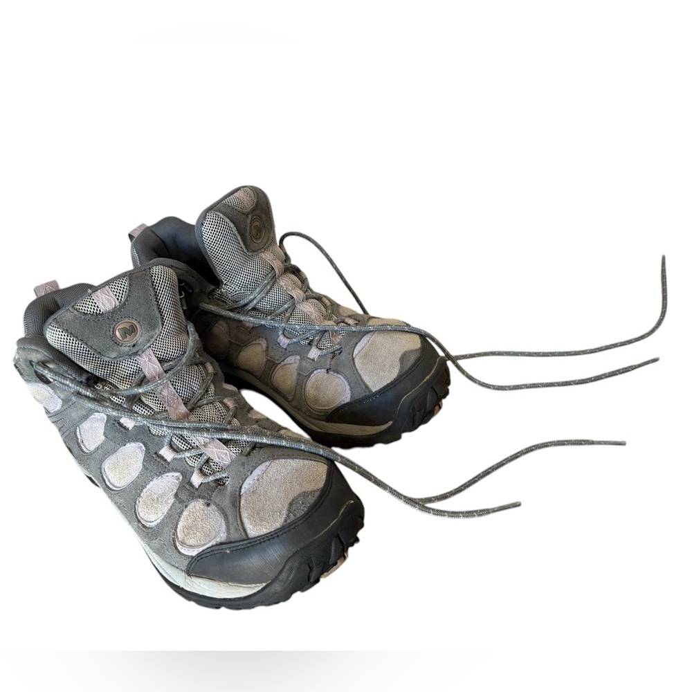 SOLD⭐️ 
Merrell Waterproof Castle Rock Hiking Boots size 9.5 Hyacinth outdoor - Picture 15 of 15